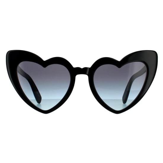 Gafas de sol Cat Eye para mujer en negro y azul degradado de Saint Laurent - Image 1