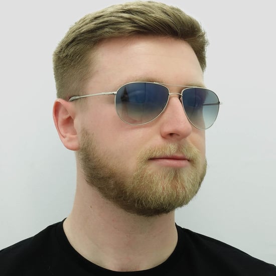 Oliver Peoples Gafas de Sol Benedict 1002 5241/3F Plata Cromo Zafiro VFX - Image 5