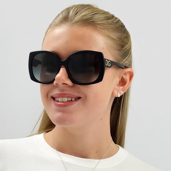 DOLCE & GABBANA Gafas de sol DG4385 501/8G Negro Gris claro Gradiente Negro - Image 6