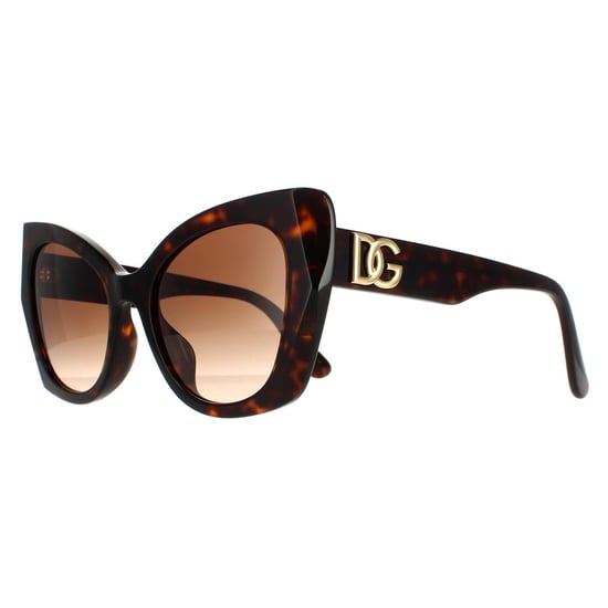 Gafas de sol Dolce & Gabbana DG4405F 502/13 Habana Oscuro Marrón Degradado - Image 2