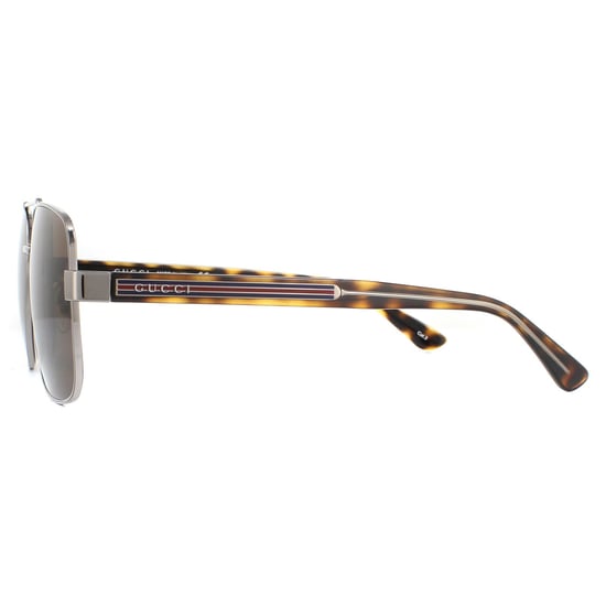 Gafas de sol Gucci GG0529S 002 Rutenio Habana Marrón - Image 3