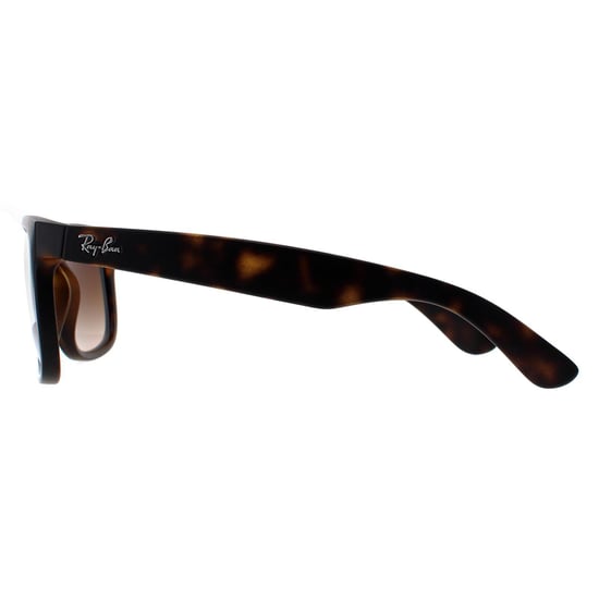 Gafas de sol Ray-Ban Justin 4165 Caucho Habana claro Marrón degradado 710/13 - Image 3