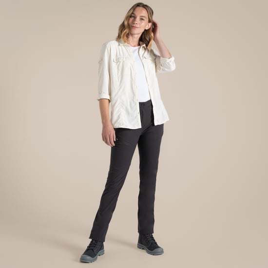 Craghoppers Womens/Ladies Adventure III Nosilife Long-Sleeved Shirt (Sea Salt) - Image 3