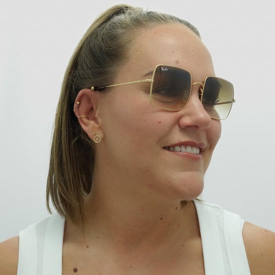 Gafas de sol Ray-Ban RB1971 914751 Gold Light Brown Gradient - Image 5