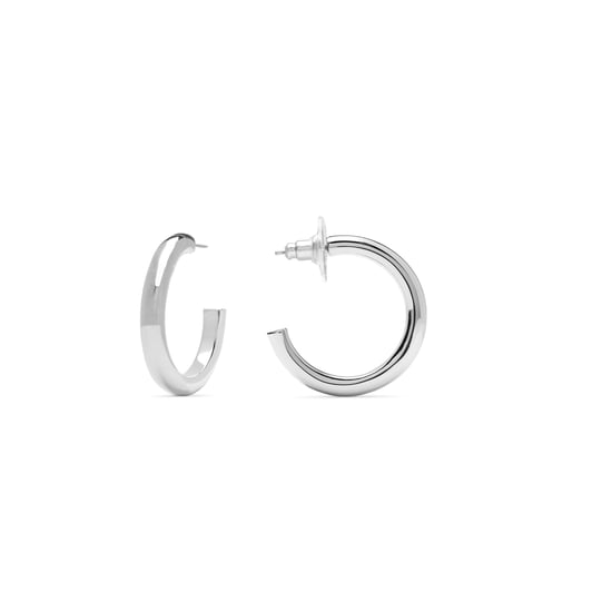Pendientes Dancir acabado en Rodio - Image 1
