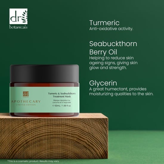 Dr. Botanicals Mascarilla antiedad de cúrcuma y espino amarillo 50 ml - Image 2