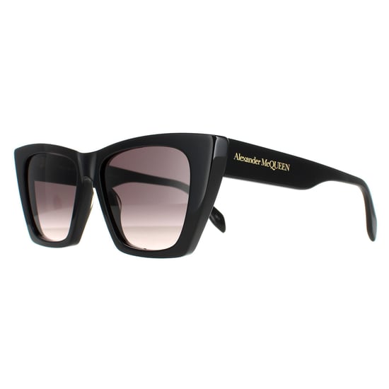 Alexander McQueen Cat Eye Señoras Negro Gris AM0299S - Image 2