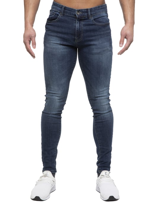 ETO | Pantalones vaqueros ajustados de diseño para hombre - Image 2