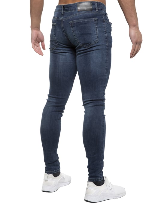 ETO | Pantalones vaqueros ajustados de diseño para hombre - Image 3
