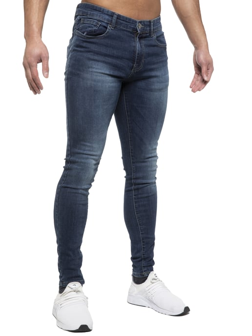 ETO | Pantalones vaqueros ajustados de diseño para hombre - Image 4