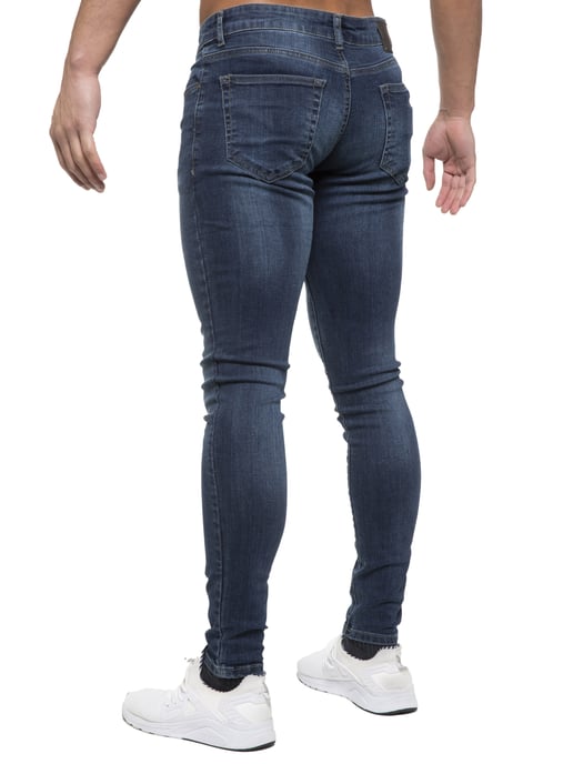 ETO | Pantalones vaqueros ajustados de diseño para hombre - Image 5