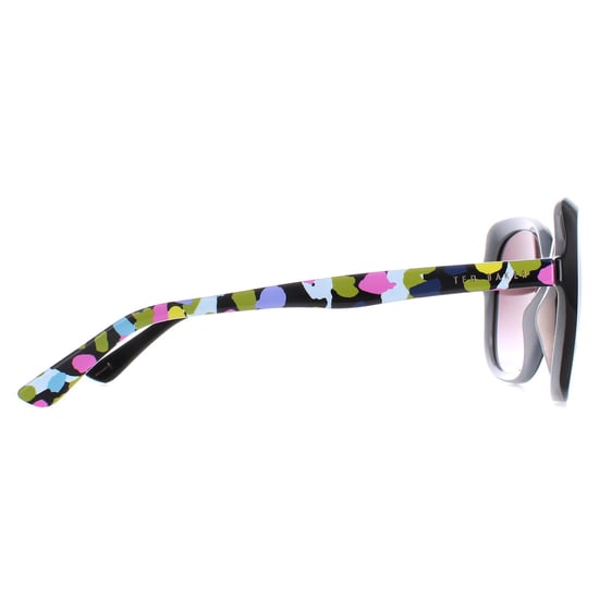 Gafas de sol Ted Baker TB1645 Kim 001 negro gris degradado - Image 4