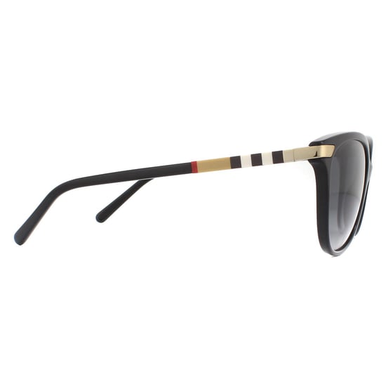 Gafas de sol Burberry Be4216 3001T3 Negro Gris degradado Polarizadas - Image 4