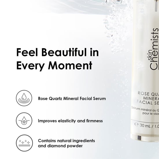 skinChemists Suero Facial Mineral Cuarzo Rosa 30ml - Image 4