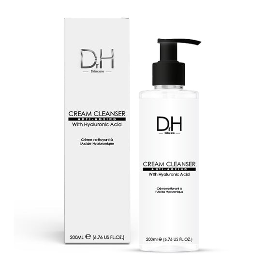 Dr H Limpiador facial en crema avanzado con ácido hialurónico 200 ml - Image 1