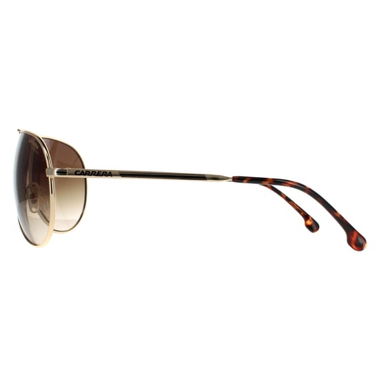 Carrera Aviator Unisex Oro Marrón Gradiente - Image 3