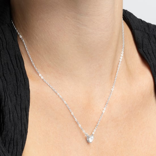 Collar Luxenter, eqoyi de plata de ley 925 y circonita brillante acabado baño rodio - Image 3