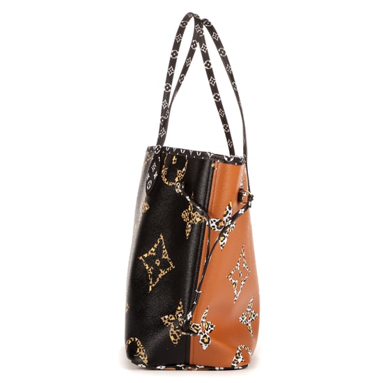 Louis Vuitton Ltd. Ed. Jungle Neverfull MM en Negro Lona recubierta - Image 3