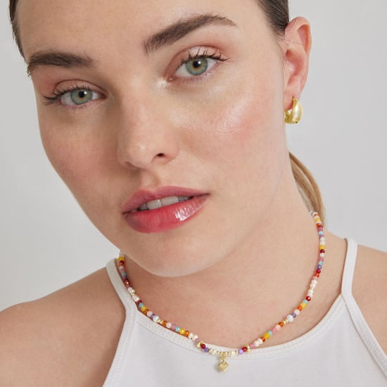 Collar Luxenter de Plata de Ley 925 con Cristal Multicolor acabado en oro amarillo de 18K - Nymox - Image 2