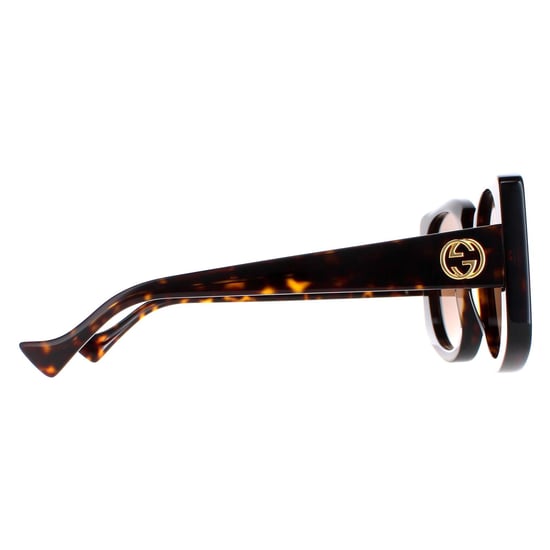 Gafas de sol Gucci GG1257S 002 marrón habana oscuro - Image 4