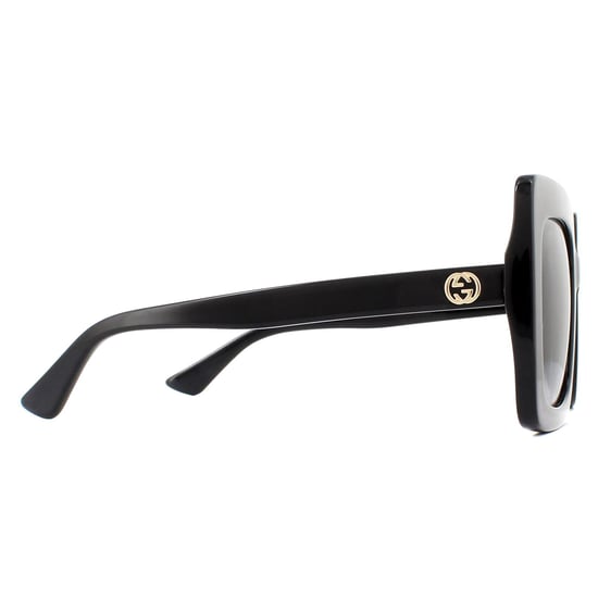 Gafas de sol Gucci GG0328S 001 Negro Gris Degradado - Image 4