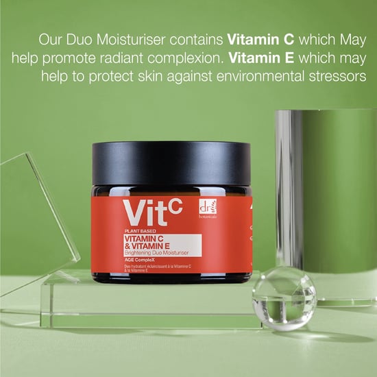 Dr. Botanicals Kit doble de crema hidratante antiedad con vitamina C y sérum facial avanzado - Image 5