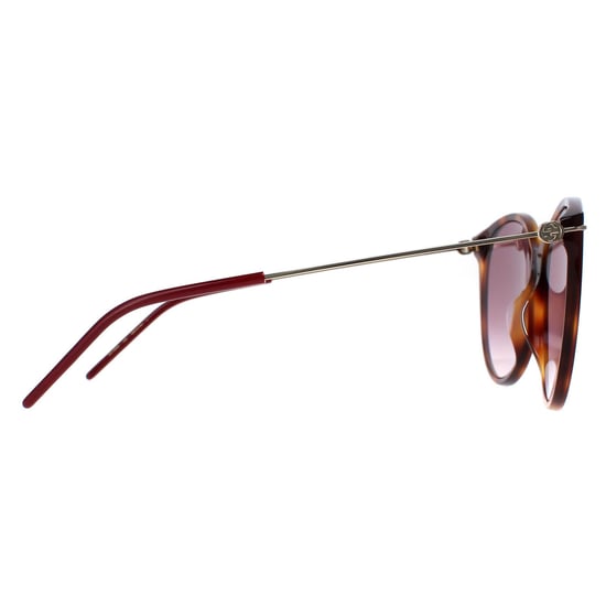 Gafas de sol Gucci GG1268S 002 havana oro rojo degradado - Image 4