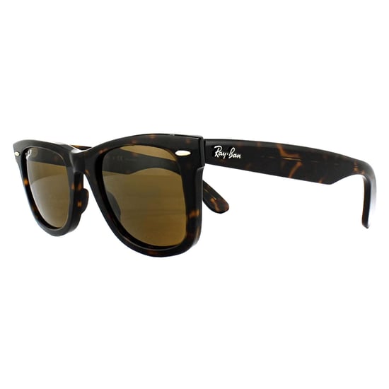 Gafas de sol polarizadas Ray-ban rectangle unisex marrón tortoise - Image 2