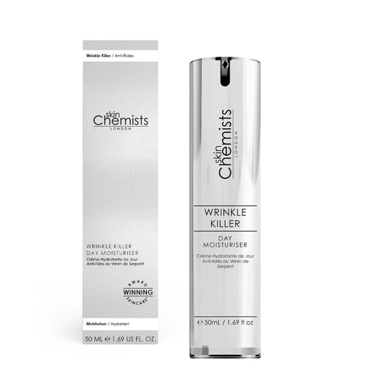 skinChemists Dúo antiarrugas: sérum facial y crema hidratante de día. - Image 3