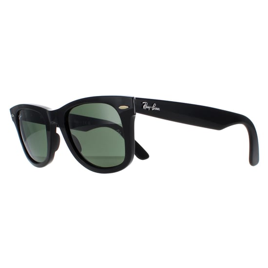 Ray-Ban Gafas de Sol Wayfarer 2140 901 Negro Verde G-15 Mediana 50mm - Image 2