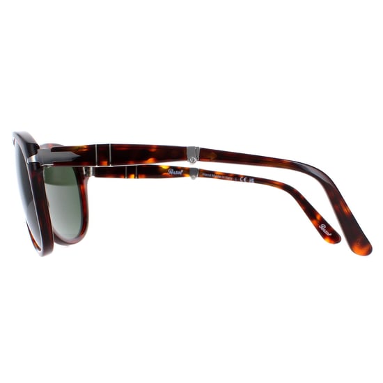 Persol Gafas de Sol PO0714 24/31 Verde Habana Plegable 52mm - Image 3