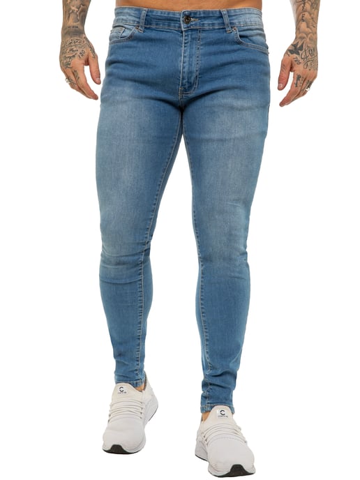 Vaqueros Enzo Skinny Super Stretch para hombre - Image 3