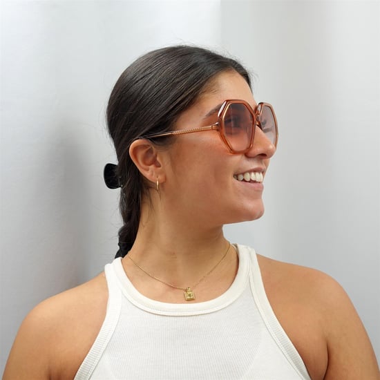 Chloe Redondo Señoras Naranja Cristal Rosa Gradiente Ch0008S Esther - Image 6