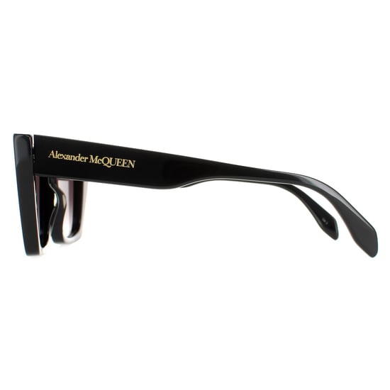 Alexander McQueen Cat Eye Señoras Negro Gris AM0299S - Image 3