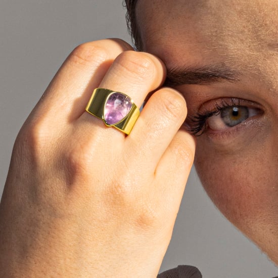Anillo Luxenter sheak amatista natural - Image 3