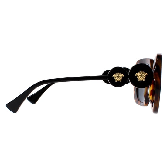Versace Square Mujeres Light Havana Gris Oscuro VE4434 - Image 4