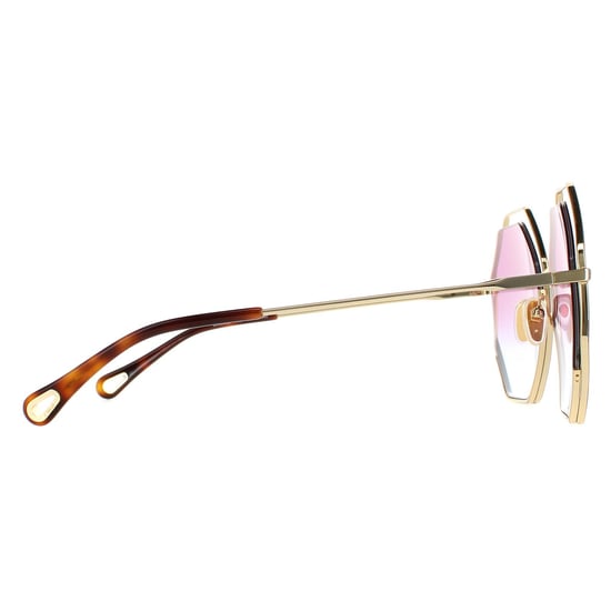 Chloe Round Ladies Oro azul rosa degradado Ch0045s - Image 4