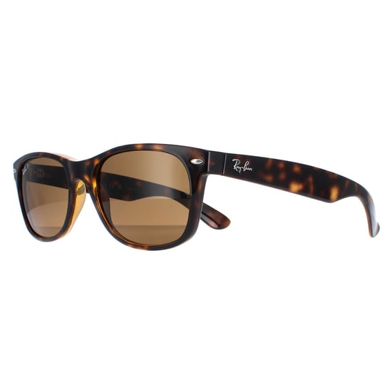 Gafas de sol Ray-Ban New Wayfarer 2132 902/57 Tortoise Marrón Polarizadas 55mm - Image 2