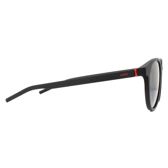 Gafas de sol Hugo by Hugo Boss Round Hombre negro mate gris - Image 4