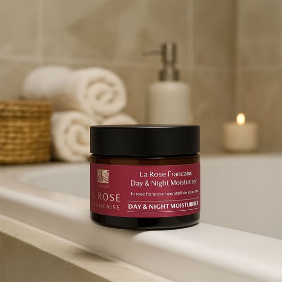 Dr Botanicals La Rose Francaise Duo Hidratante Día y Noche 50ml - Image 5