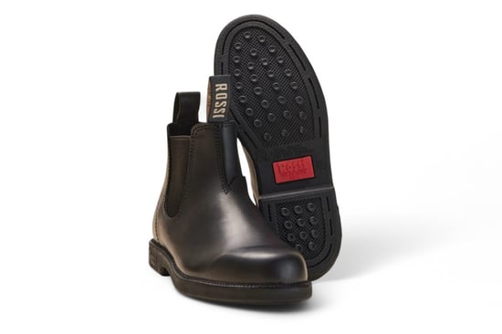 Botines Chelsea de piel negra Rossi 607 Booma - Image 4