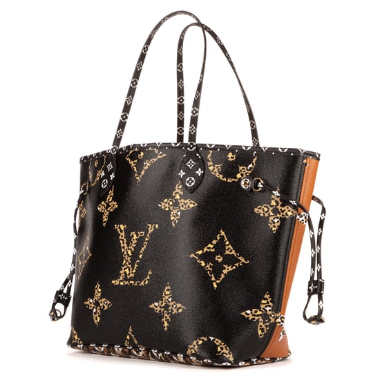Louis Vuitton Ltd. Ed. Jungle Neverfull MM en Negro Lona recubierta - Image 2