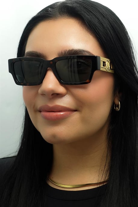 Gafas de sol Versace VE4459 108/87 havana oscuro gris oscuro - Image 5