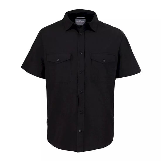 Craghoppers Mens Expert Kiwi Short-Sleeved Shirt (Black) - Image 2