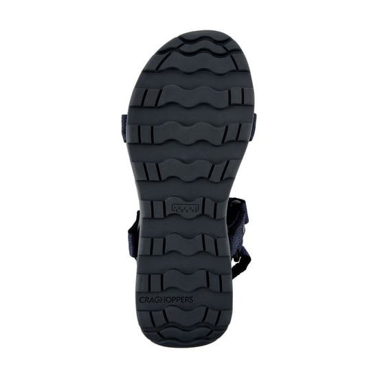 Craghoppers Mens Locke Sandals (Black/Navy) - Image 3