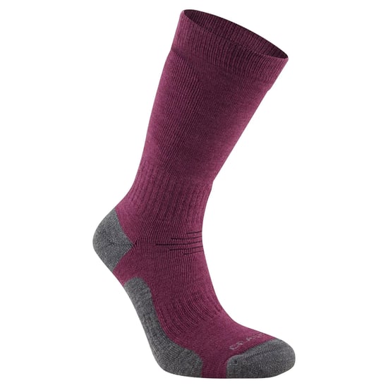 Craghoppers Unisex Adult Trek Merino Wool Socks (Wildberry Purple) - Image 1