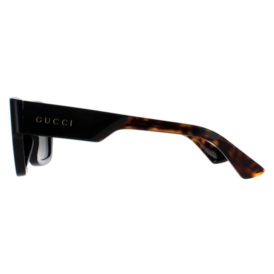 Gucci Square Mens Negro con Habana Gris GG1668S - Image 3