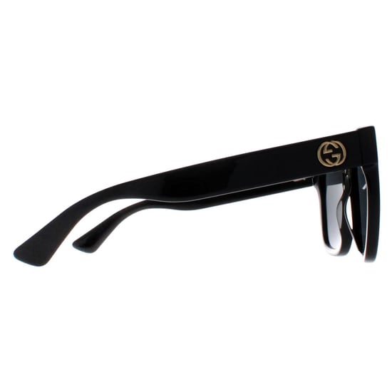 Gucci Cuadrado Mujer Negro Gris GG0034SN - Image 4