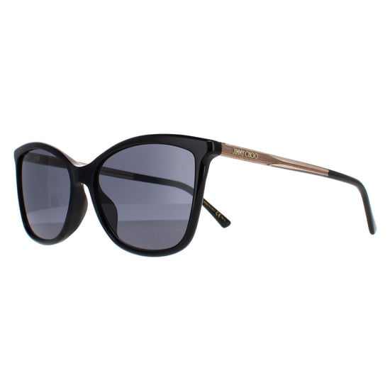 Jimmy Choo Gafas de Sol Cat Eye para Mujeres Negro Gris BA/G/S - Image 2