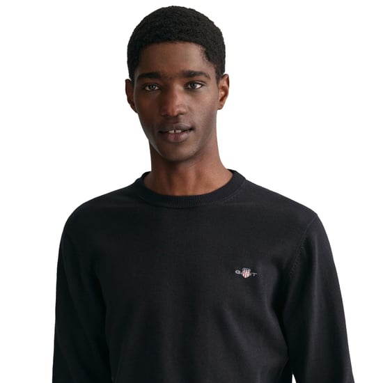 GANT Mens Classic Cotton Crew Neck Jumper - Image 6